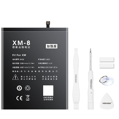 Аккумулятор для Xiaomi BM3E, Mi 8, 3400mAh, Nohon